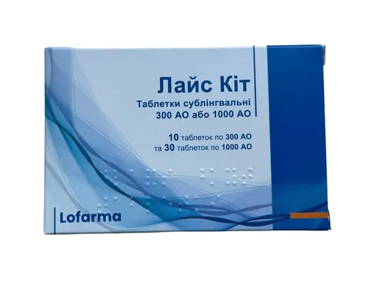 Лайс кіт таблетки сублінгв. №40 в упак.