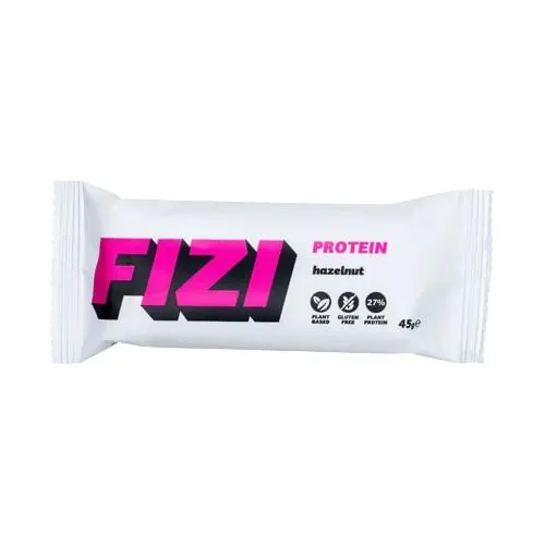 Батончик протеїновий Fizi Protein фундук, 10 штук по 45 г