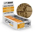 Батончик протеїновий Lipobar Protein Bar солона карамель, 20 штук по 50 г