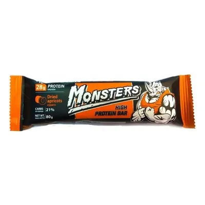 Батончик протеїновий Monsters High Protein Bar з курагою, 80 г