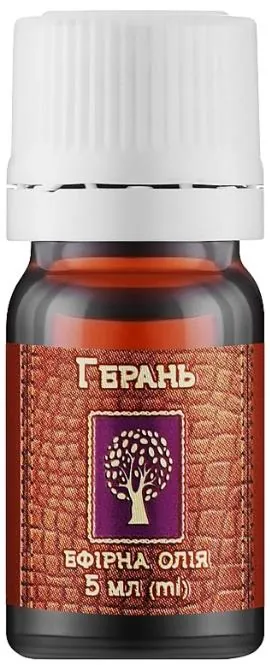 Ефірна олія Антологія Натуральної Косметики Фармаком Герань, 5 мл