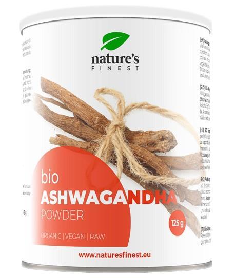 Био ашваганда Nature's finest порошок, 125 г