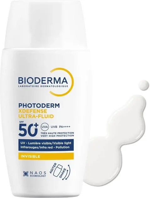 Ультра-флюїд сонцезахисний Bioderma Photoderm XDеfense SPF50+ для обличчя, 40 мл