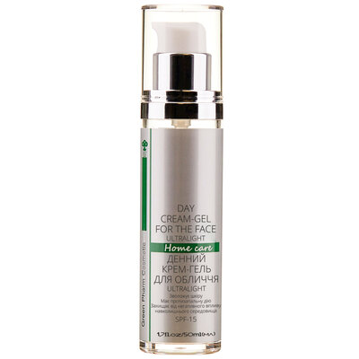 Крем-гель для лица Green Pharm Cosmetic SPF15 дневной, 50 мл