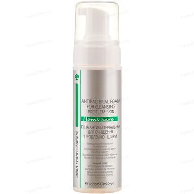 Піна Green Pharm Cosmetic антибактеріальна для очищення проблемної шкіри, 150 мл