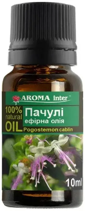 Олія ефірна Aroma Inter Пачулі, 10 мл
