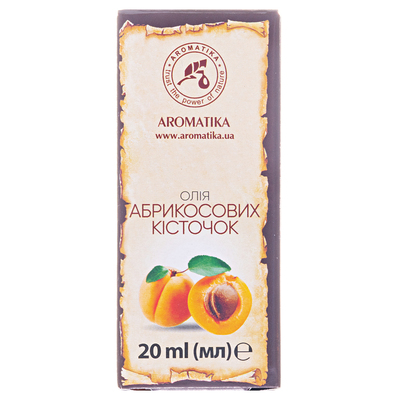 Масло растительное Ароматика Абрикосовых косточек, 20 мл