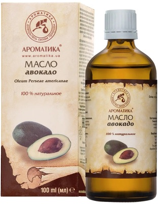 Масло растительное Ароматика Авокадо, 100 мл