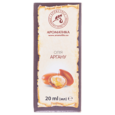 Олія рослинна Ароматика Аргана, 20 мл