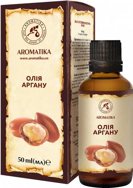 Олія рослинна Ароматика Аргану, 50 мл