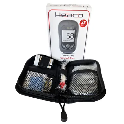 Глюкометр Heaco Gold AQ Plus