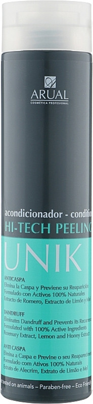 Кондиционер Arual Unik Hi-Tech Peeling для волос склонных к появлению перхоти, 250 мл