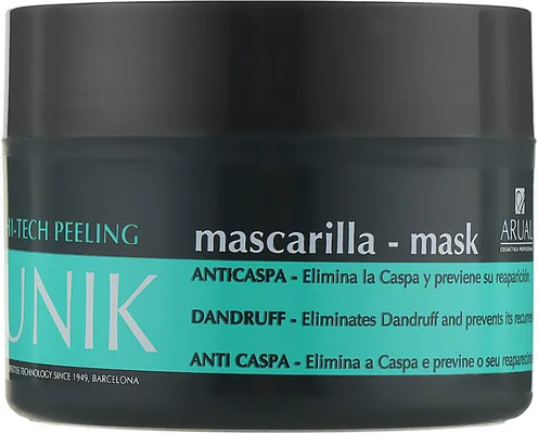 Маска Arual Unik Hi-Tech Peeling для волосся схильного до появи лупи, 250 мл