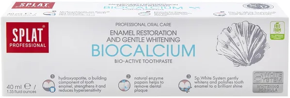 Зубна паста Splat Professional Biocalcium Біокальцій Compact, 40 мл