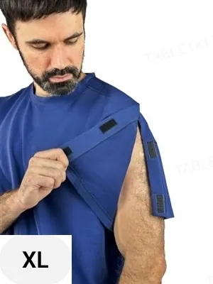 Футболка адаптивна на липучках Plus Plus 85694967-2 колір синій, розмір XL