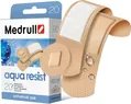 Пластир медичний Medrull Aqua Resist на полімерній основі, 20 штук
