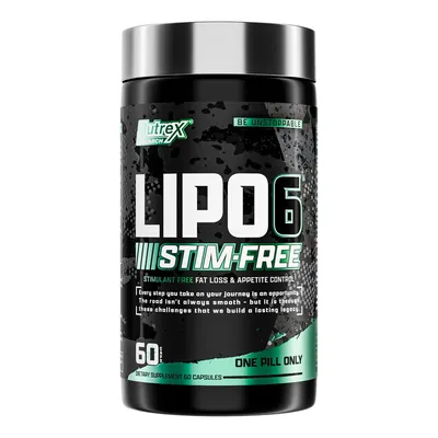 Жироспалювач Nutrex Research Lipo6 Stim-Free, 60 капсул