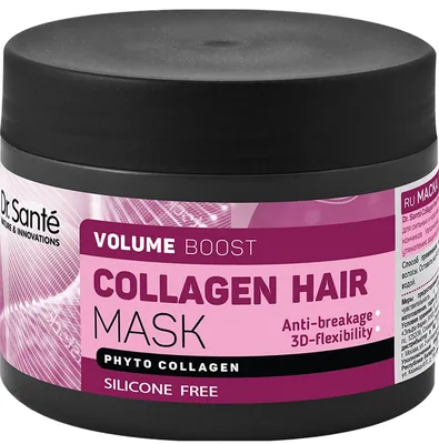Маска Dr.Sante Collagen Hair Збільшення об'єму, 300 мл