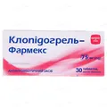 Клопідогрель-Фармекс таблетки, в/о по 75 мг №30 (10х3)