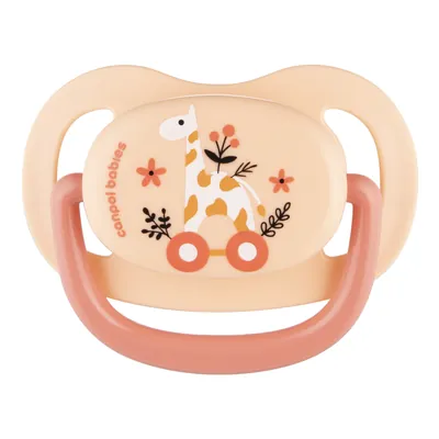 Пустушка силіконова Canpol Babies Toys анатомічна 23/258_pin2, 18+ місяців, рожева, 1 шт