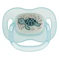 Пустушка силіконова Canpol Babies Love&Sea кругла 34/900_blu, 0-6 місяців, блакитна, 1 шт