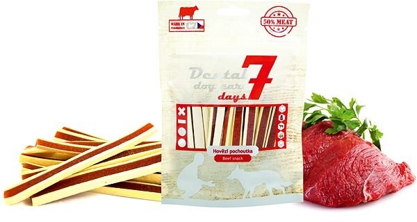 Сендвіч Dental DOG Care 7 зі смаком яловичини, 80 г