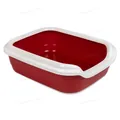 Туалет для кішок Природа PR241739 Comfort L Бордо 49 х 39 х 15 см