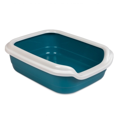 Туалет для кошек Природа PR241741 Comfort L Ультрамарин 49 х 39 х 15 см