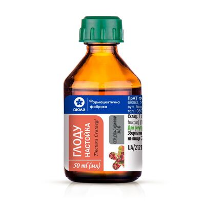 Глоду настойка по 50 мл у флак. скл.