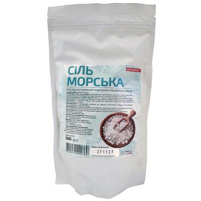Сіль для ванн Профі Фарм морська пакет, 500 г