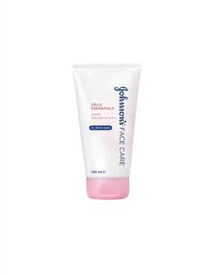 Гель для умывания Johnson's Daily Essentials отшелушивающий нежный для всех типов кожи, 150 мл