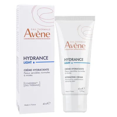 Крем для обличчя Avene Hydrance Light зволожуючий для нормальної і комбінованої шкіри, 40 мл