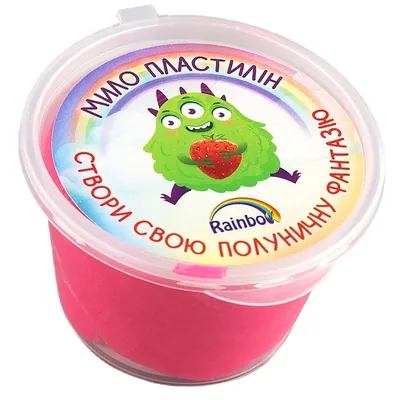 Мило-пластилін Rainbow Полунична фантазія, 100 г