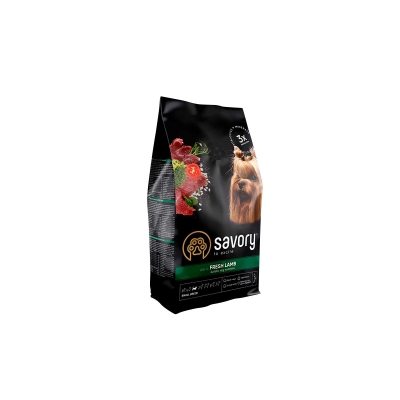 Корм сухой для собак малых пород Savory 30310 со свежим мясом ягненка, 1 кг