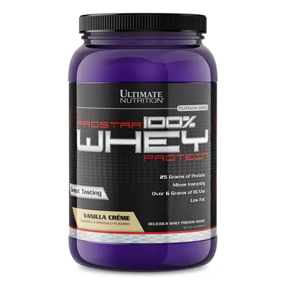 Протеїн сироватковий змішаний Ultimate Nutrition Prostar 100% Whey Protein ванільний крем, 907 г