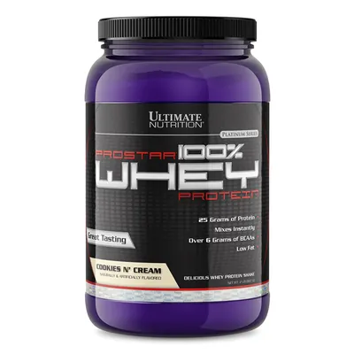 Протеїн сироватковий змішаний Ultimate Nutrition Prostar 100% Whey Protein печиво-крем, 907 г
