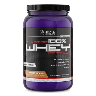 Протеїн сироватковий змішаний Ultimate Nutrition Prostar 100% Whey Protein какао-мокко, 907 г