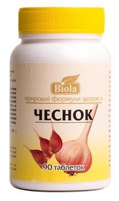 Чеснок таблетки №90