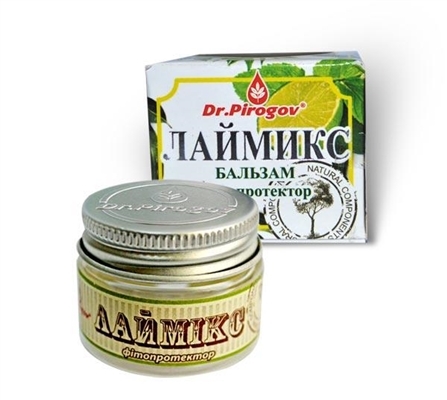 Лаймикс Dr.Pirogov гель-бальзам фитопротектор по 20 мл в бан.