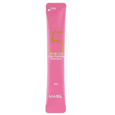 Шампунь Masil 5 Probiotics Color Radiance для захисту кольору з пробіотиками, 8 мл