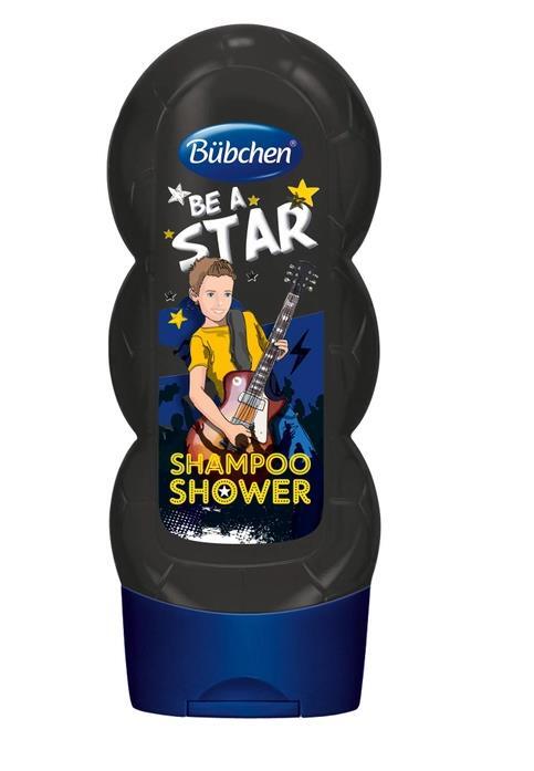 Шампунь и гель для душа Bubchen Будь звездой, 230 мл