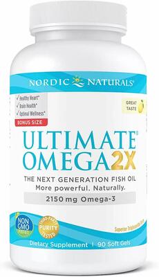 Омега Nordic Naturals Ultimate Omega 2X 2150 мг, 90 капсул