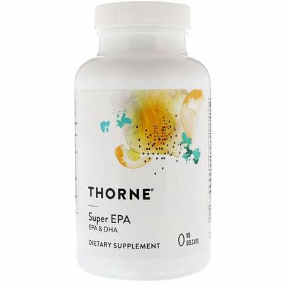 Омега Thorne Research Super EPA, 90 капсул