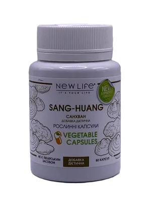 Санхван New Life Sang-Huang, 60 рослинних капсул