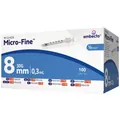 Шприц інсуліновий 0,3 мл U-100 Embecta Micro-Fine 30G (0,30 x 8.0 мм), 10 штук