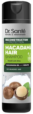Шампунь Dr.Sante Macadamia Hair відновлення і захист, 250 мл