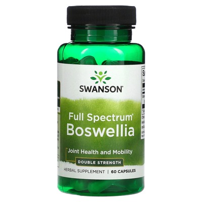 Босвелія Swanson Full Spectrum Boswellia капсули №60