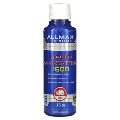 L-карнитин AllMax Nutrition фруктовый пунш, 473 мл