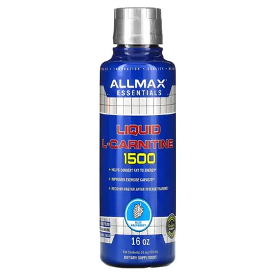 L-карнітин AllMax Nutrition синя малина, 473 мл