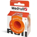 Пластир медичний Medrull Transparent на нетканій основі, котушка, 1,25 х 500 см, 1 штука